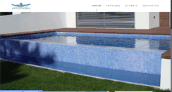 Desktop Screenshot of espacopiscinas.com